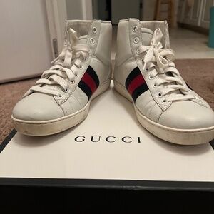 Gucci high top sneakers